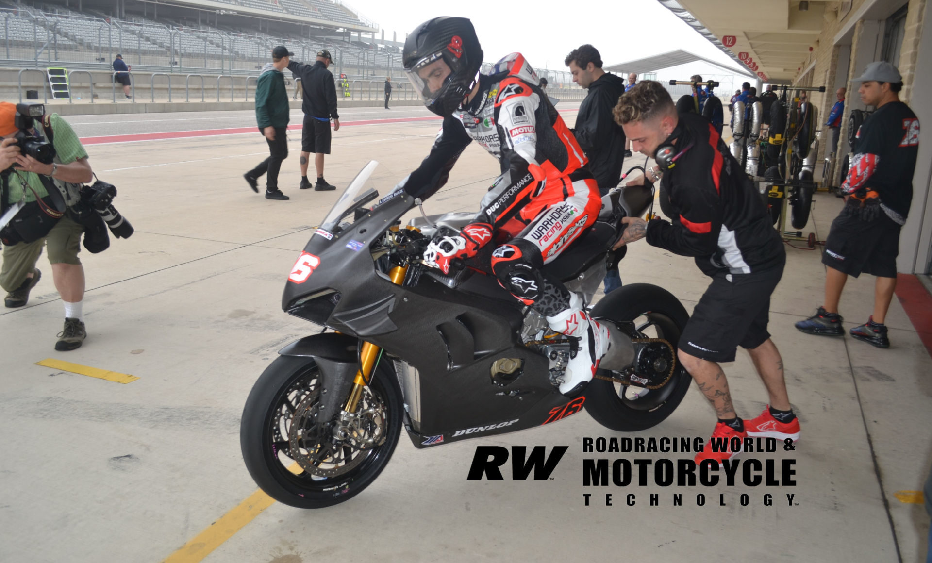 Loris Baz heads out on track at COTA. Photo by David Swarts.