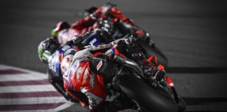 The MotoGP World Championship continues with Round Two, the TISSOT Grand Prix of Doha, this coming weekend. Photo courtesy Dorna.