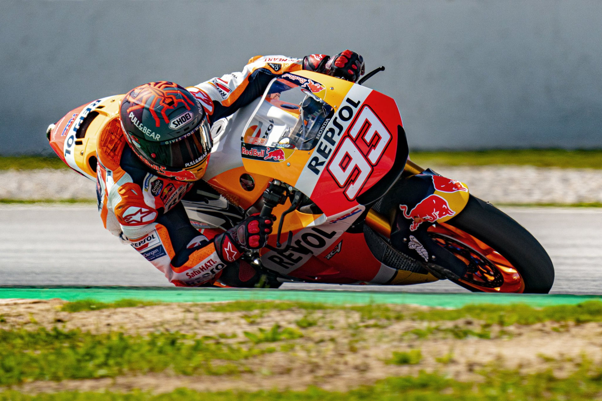 MotoGP Marc Marquez Tests On RC213VS At Catalunya Roadracing World