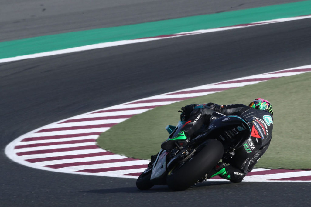 Franco Morbidelli (20). Photo courtesy PETRONAS Yamaha SRT.