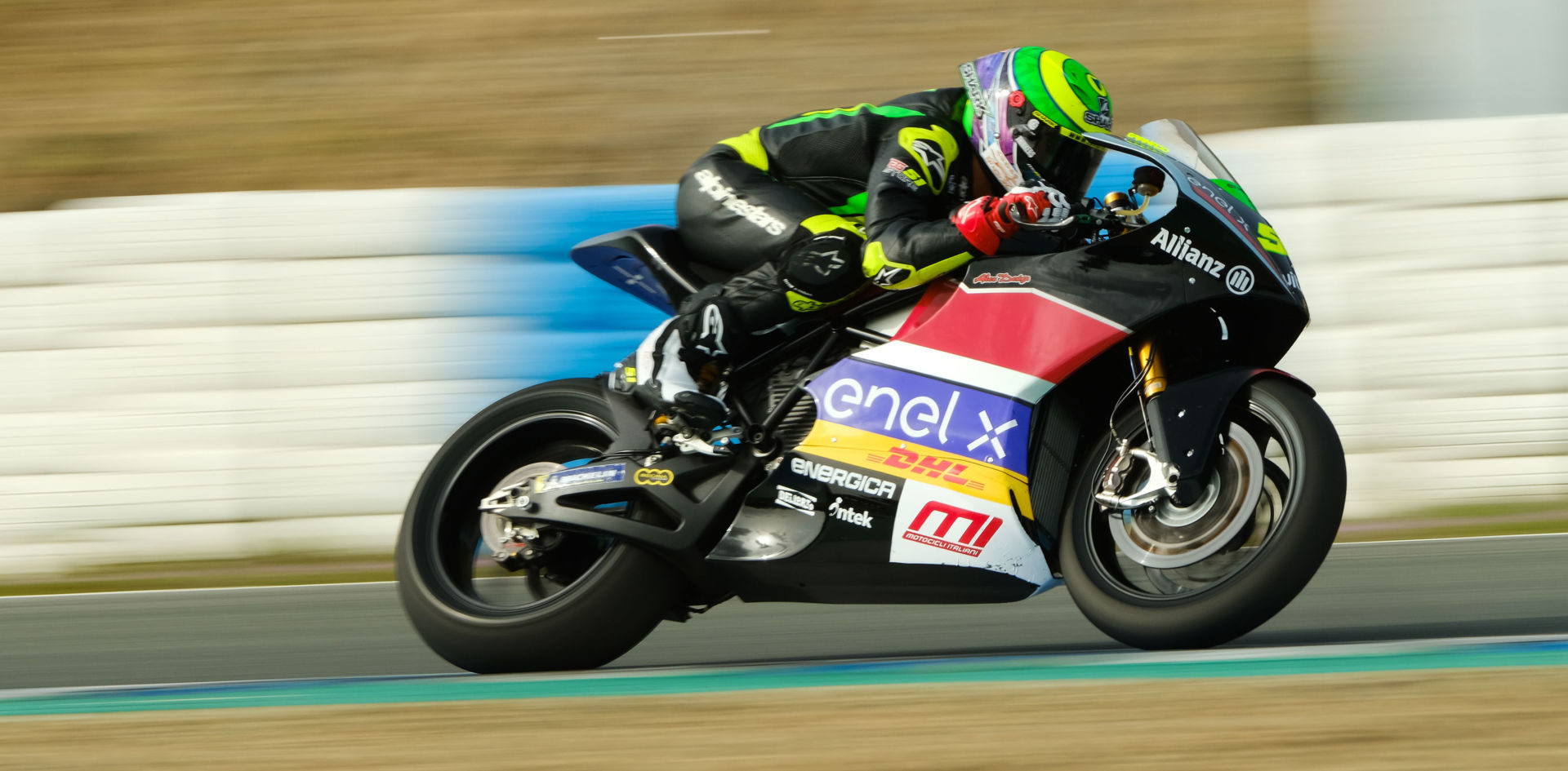 Eric Granado in action at Jerez. Photo courtesy Dorna.