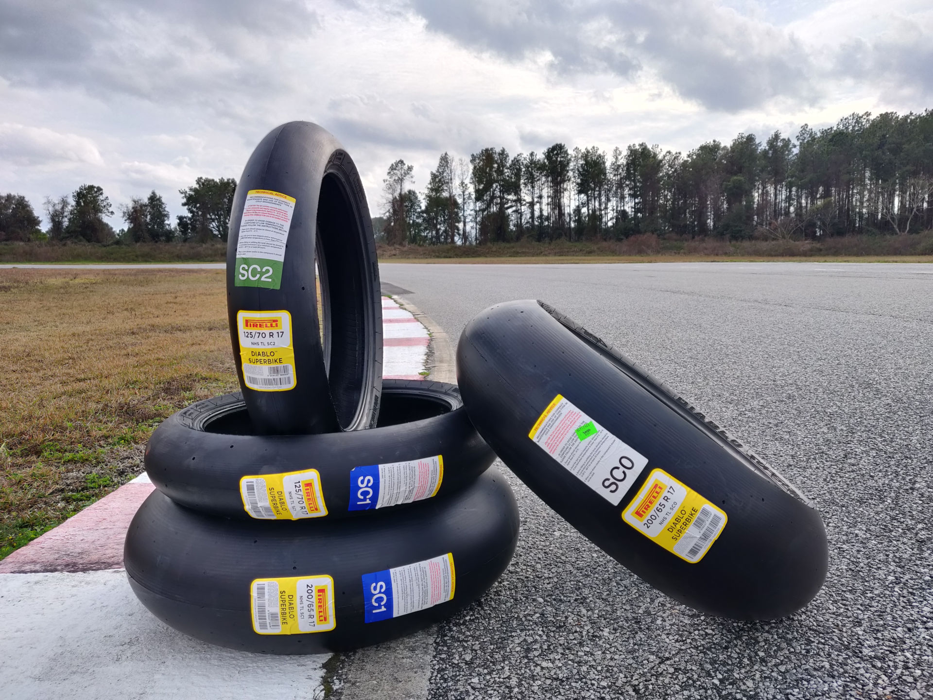 Pirelli tires. Photo courtesy Tracksidetires.