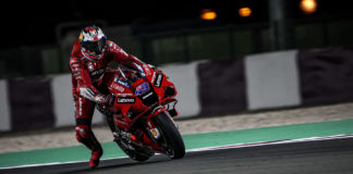 Jack Miller (43). Photo courtesy Ducati.