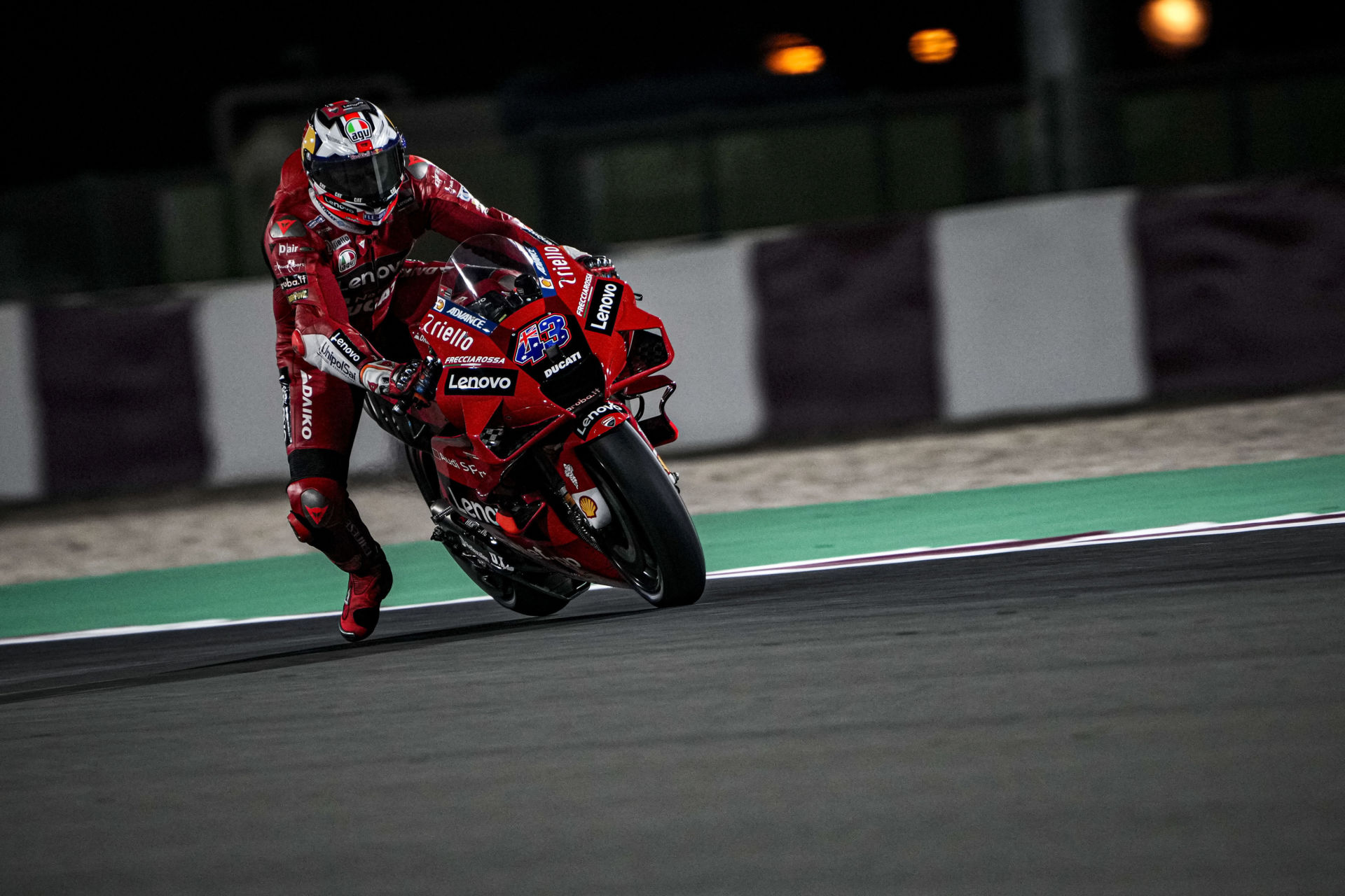 Jack Miller (43). Photo courtesy Ducati.