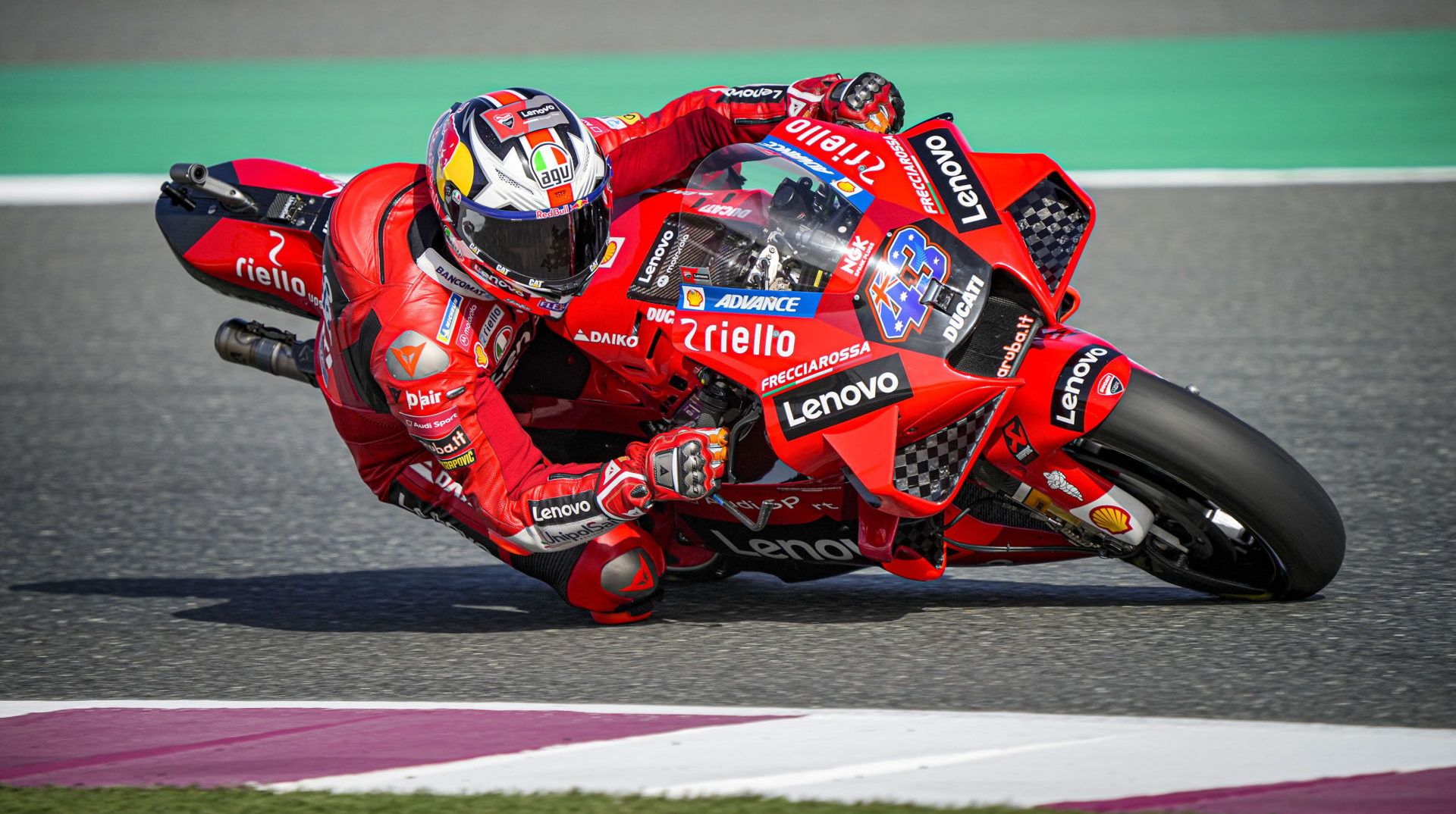 Jack Miller (43). Photo courtesy Ducati.