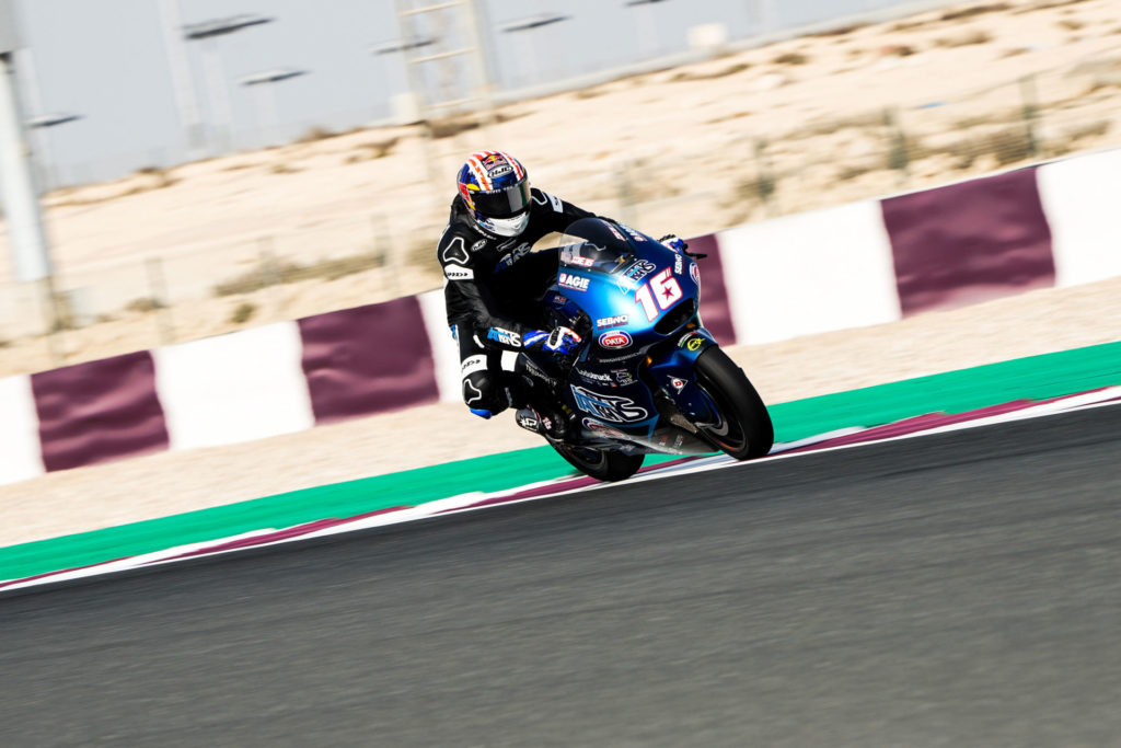 Joe Roberts (16). Photo courtesy Dorna.