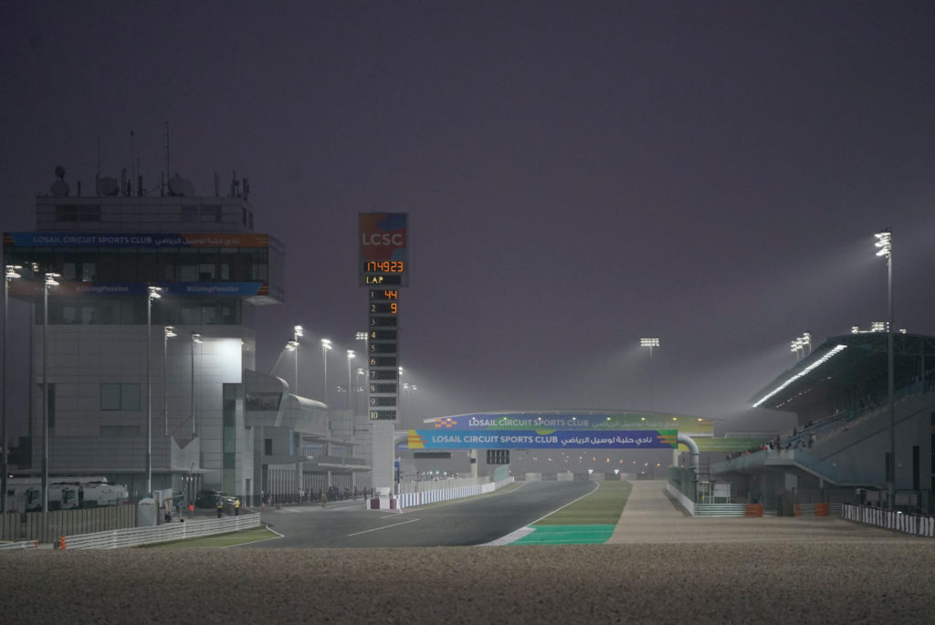 Losail International Circuit. Photo courtesy Team Suzuki ECSTAR.