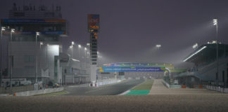 Losail International Circuit. Photo courtesy Team Suzuki ECSTAR.