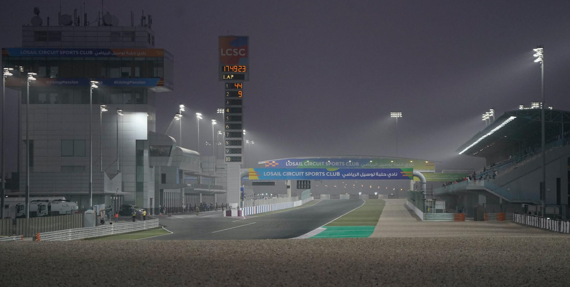 Losail International Circuit. Photo courtesy Team Suzuki ECSTAR.