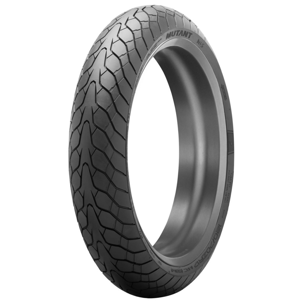 A Dunlop Mutant front tire. Photo courtesy Dunlop.