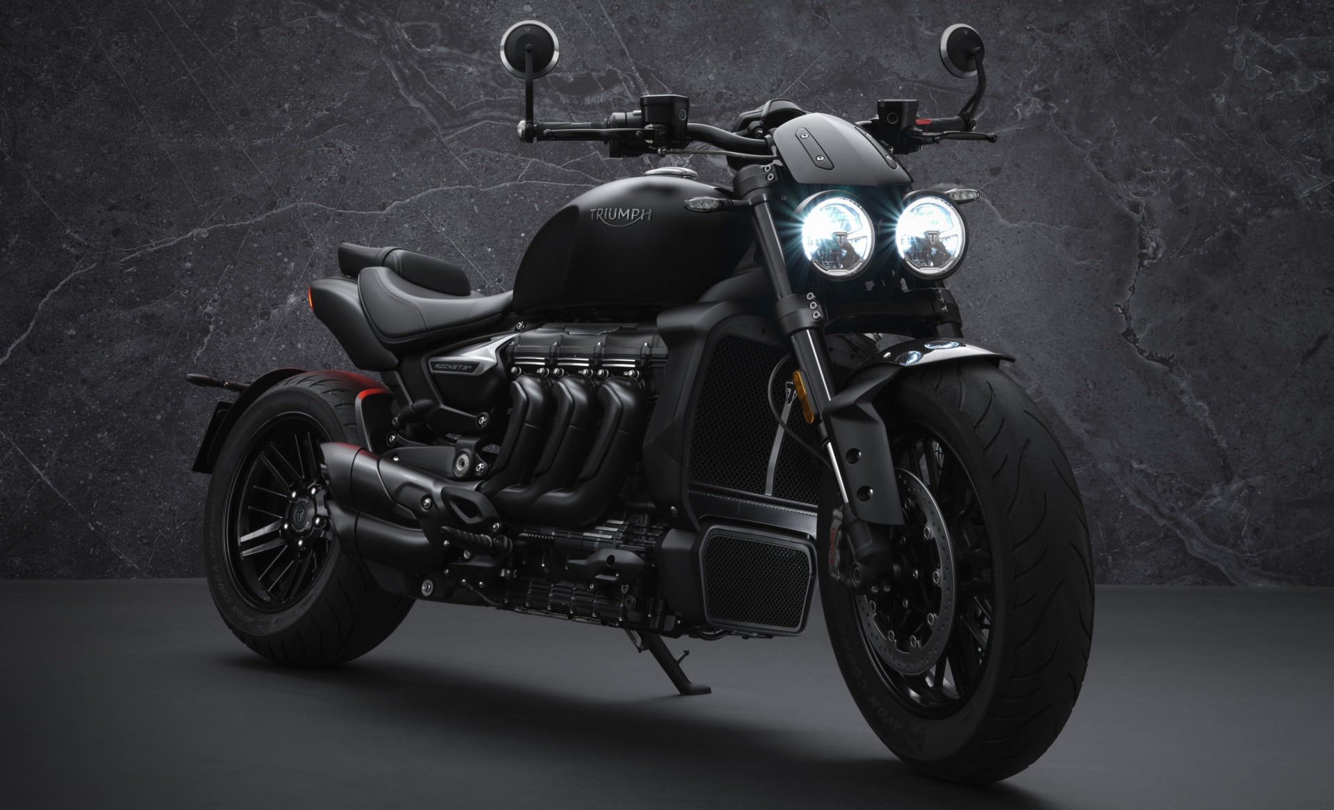 A 2021 Triumph Rocket 3 R Black. Photo courtesy Triumph.