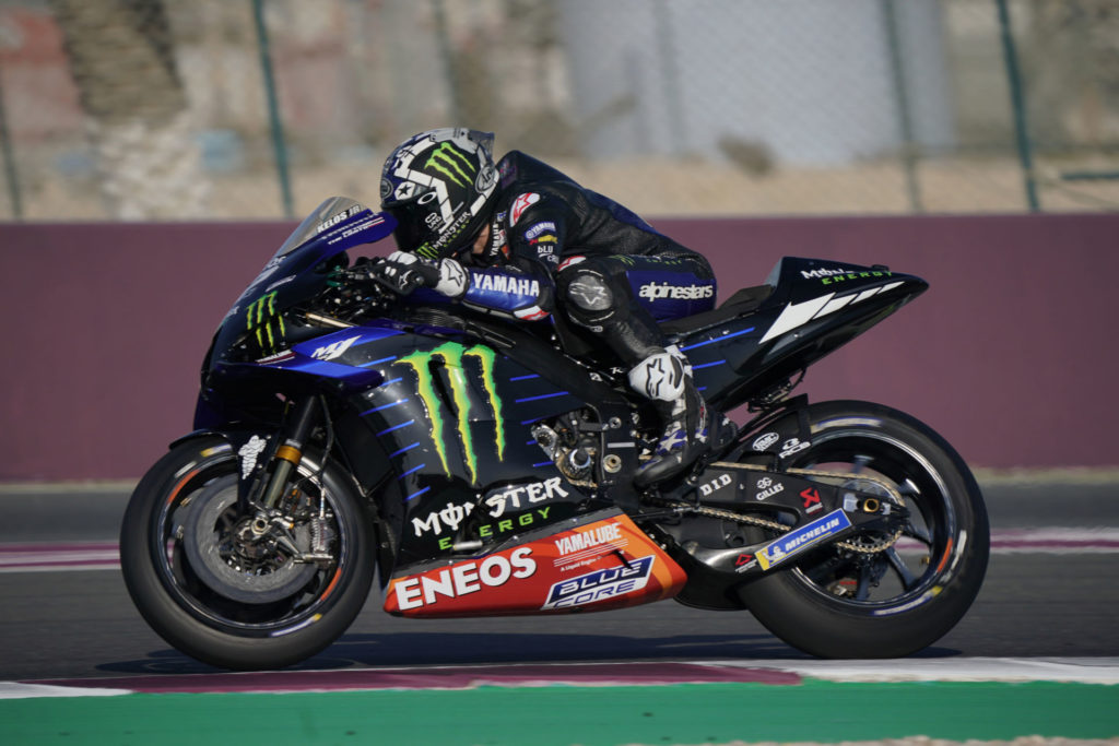 Maverick Vinales (12). Photo courtesy Monster Energy Yamaha.