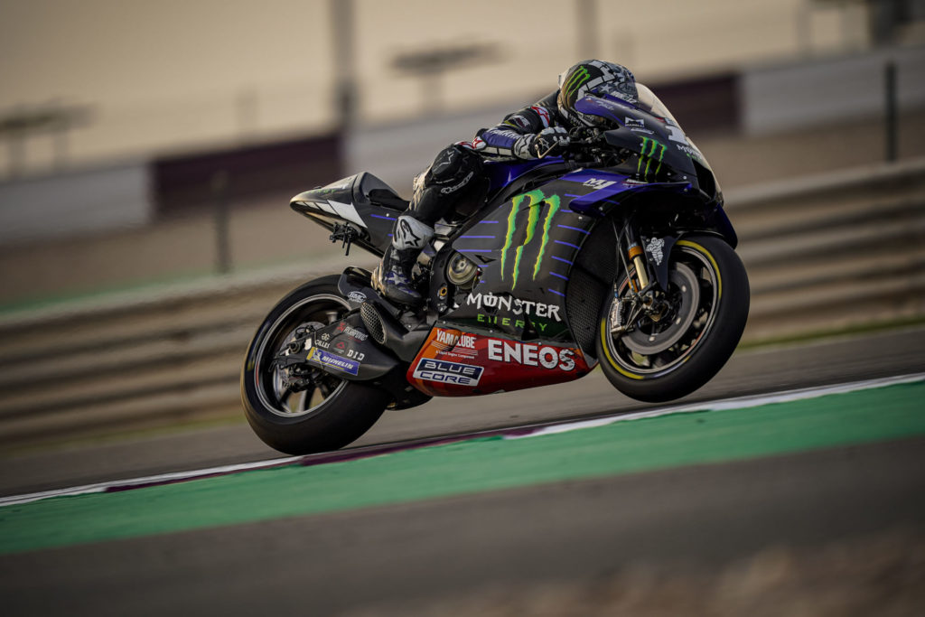 Maverick Vinales (12). Photo courtesy Monster Energy Yamaha.