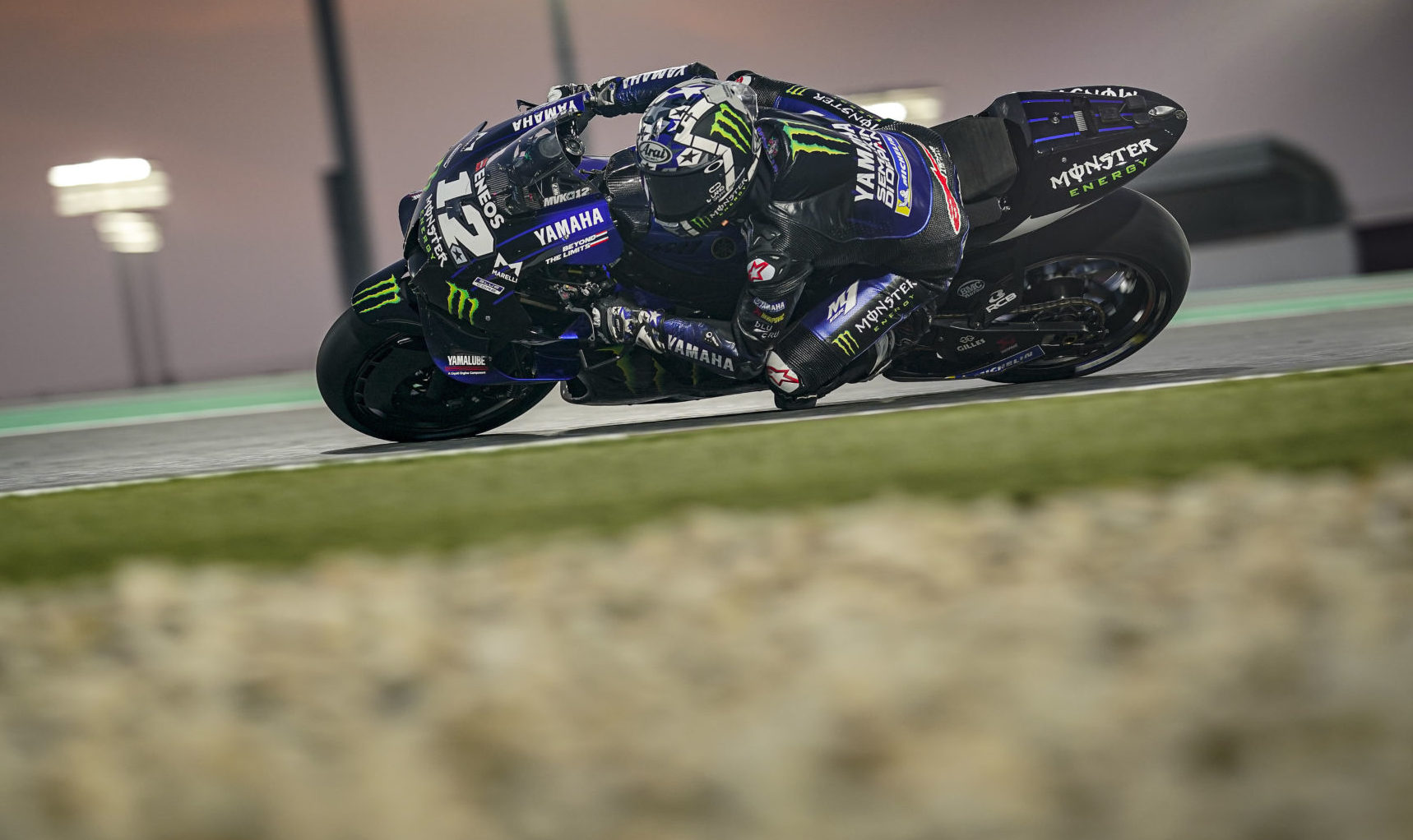 Maverick Vinales (12). Photo courtesy Monster Energy Yamaha.