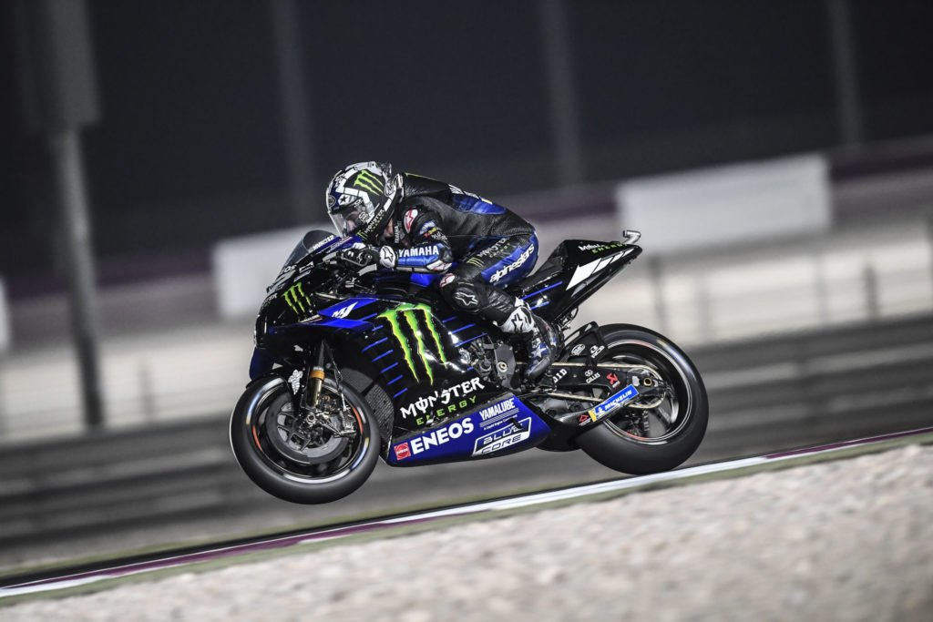 Maverick Vinales (12). Photo courtesy Monster Energy Yamaha.