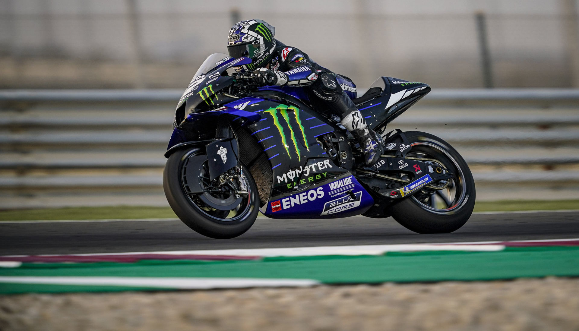 Maverick Vinales (12). Photo courtesy Monster Energy Yamaha