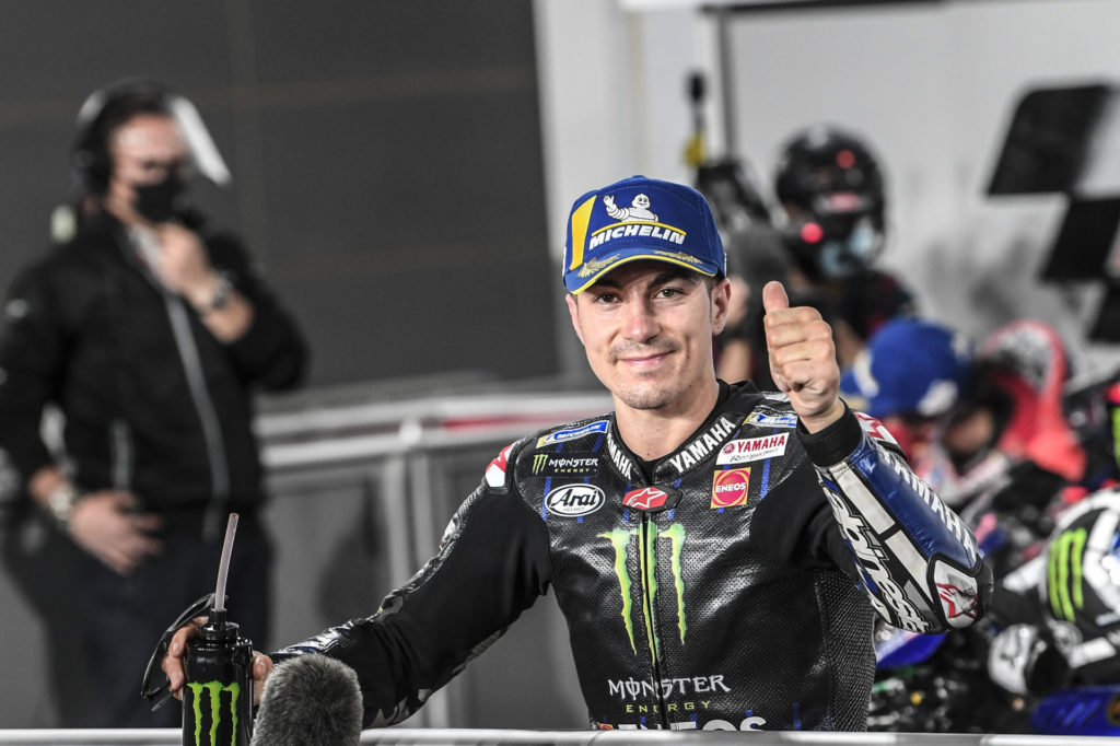 Maverick Vinales. Photo courtesy Monster Energy Yamaha.