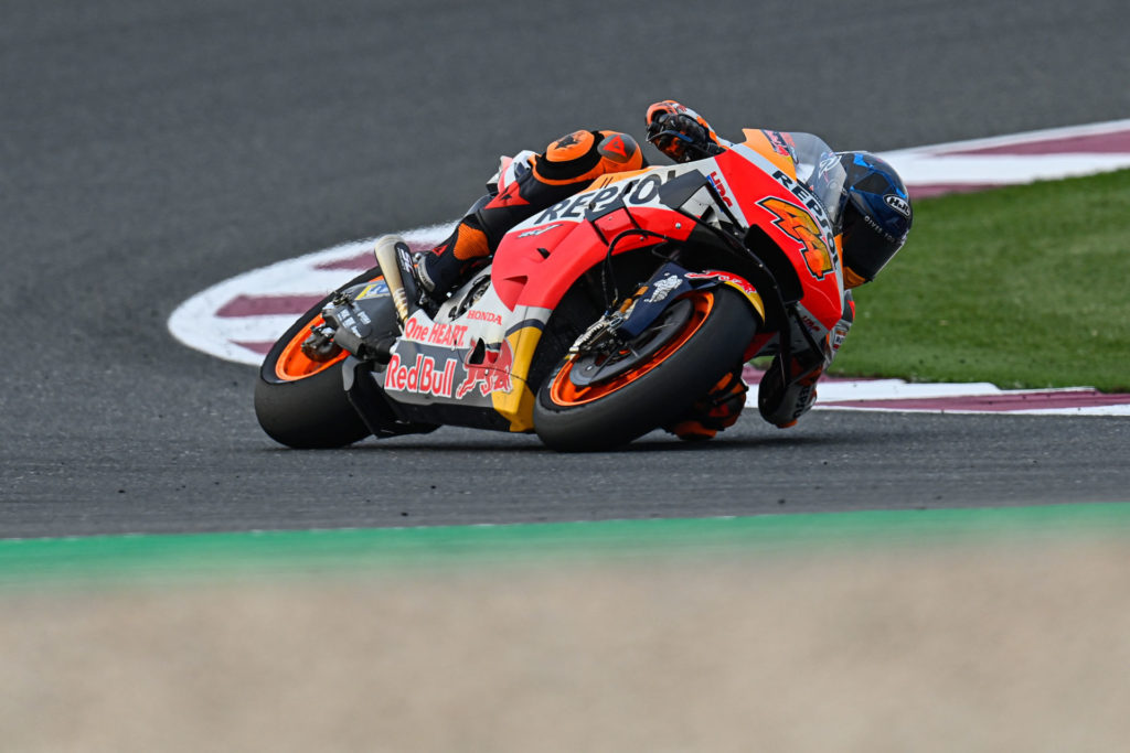 Pol Espargaro (44). Photo courtesy Dorna.