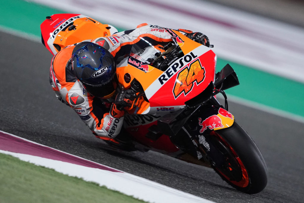 Pol Espargaro (44). Photo courtesy Repsol Honda.