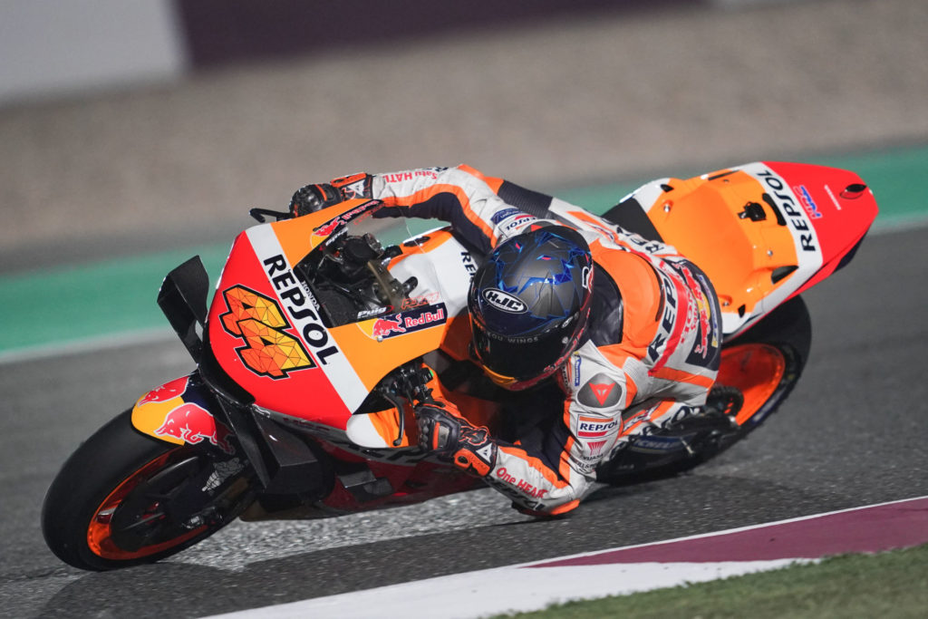 Pol Espargaro (44). Photo courtesy Repsol Honda.