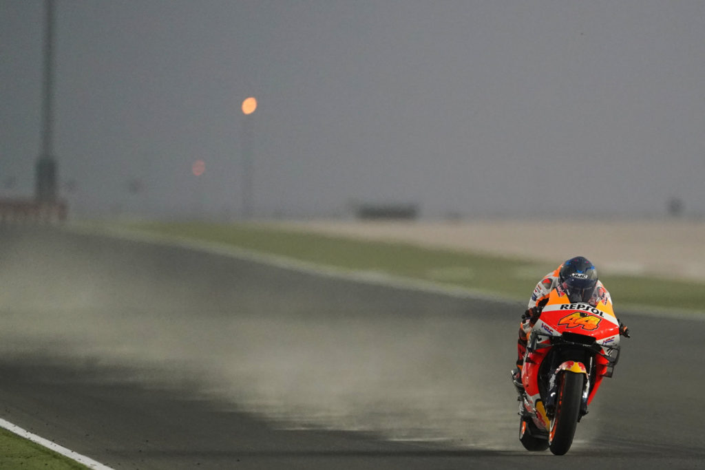 Pol Espargaro (44). Photo courtesy Repsol Honda.