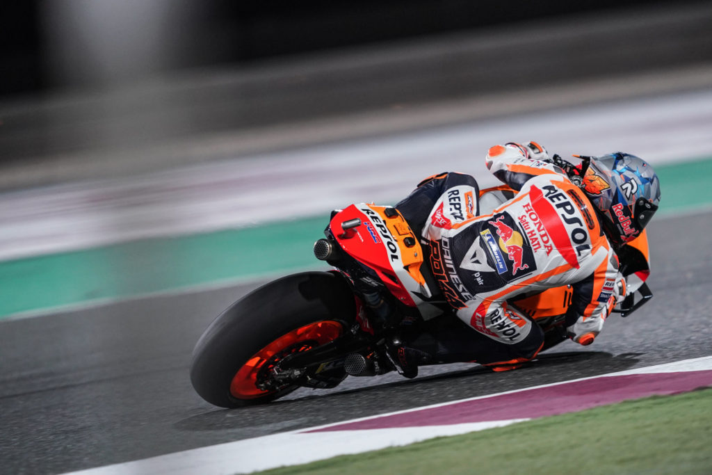 Pol Espargaro (44). Photo courtesy Repsol Honda.