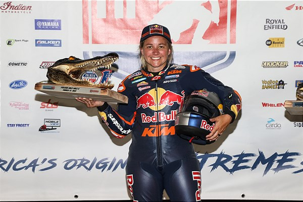 Shayna Texter-Bauman. Photo courtesy Red Bull KTM.