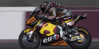 Sam Lowes (22). Photo courtesy Elf Marc VDS Racing Team.