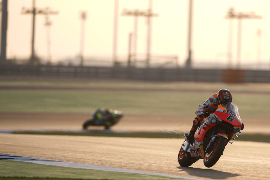 Stefan Bradl (6). Photo courtesy Repsol Honda.