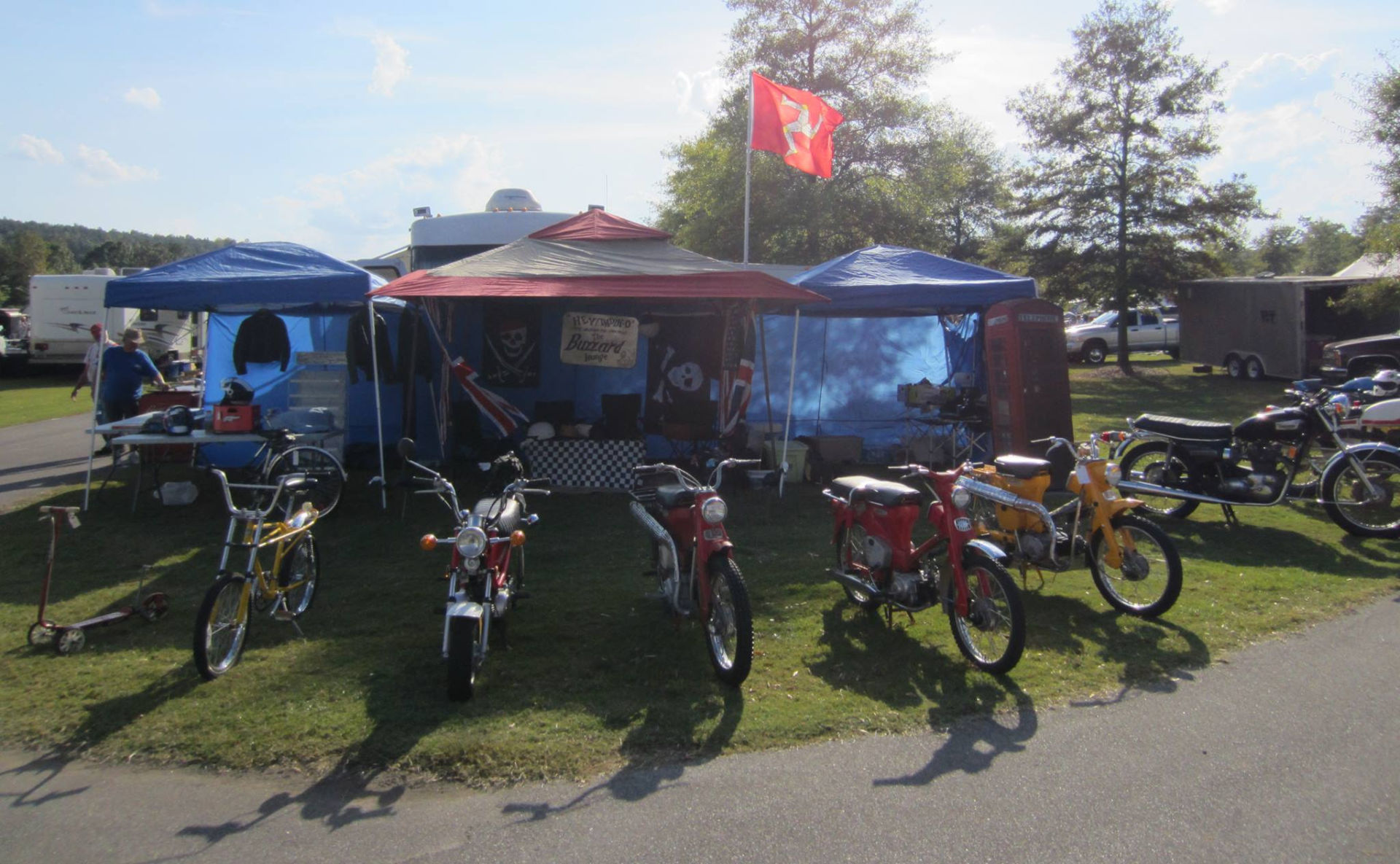 AHRMA is partnering with Laroque Motorsports to bring a Vintage Motorcycle Show & Swap Meet to the Classic Moto Fest at Heartland Motorsports Park. Photo by Maurice Turgeau, courtesy AHRMA.