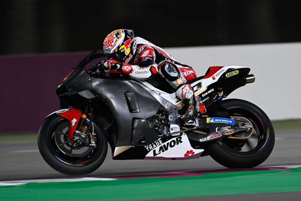 Takaaki Nakagami (30). Photo courtesy Dorna.