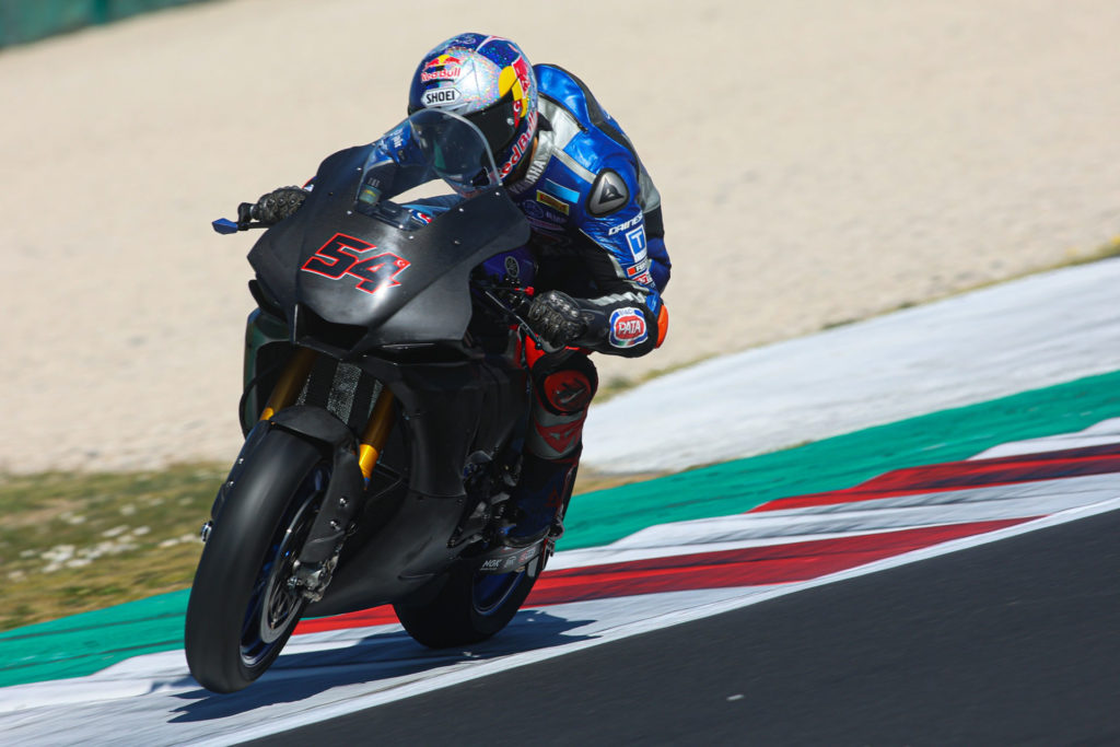 Toprak Razgatlioglu (54). Photo courtesy Dorna WorldSBK Press Office.