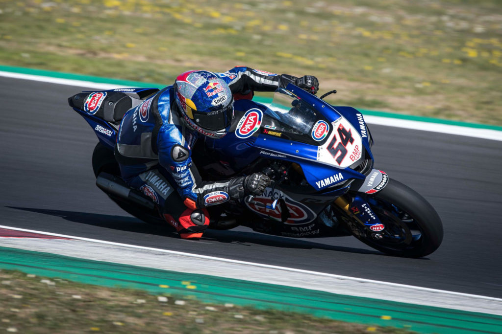 Toprak Razgatlioglu (54). Photo courtesy Yamaha.