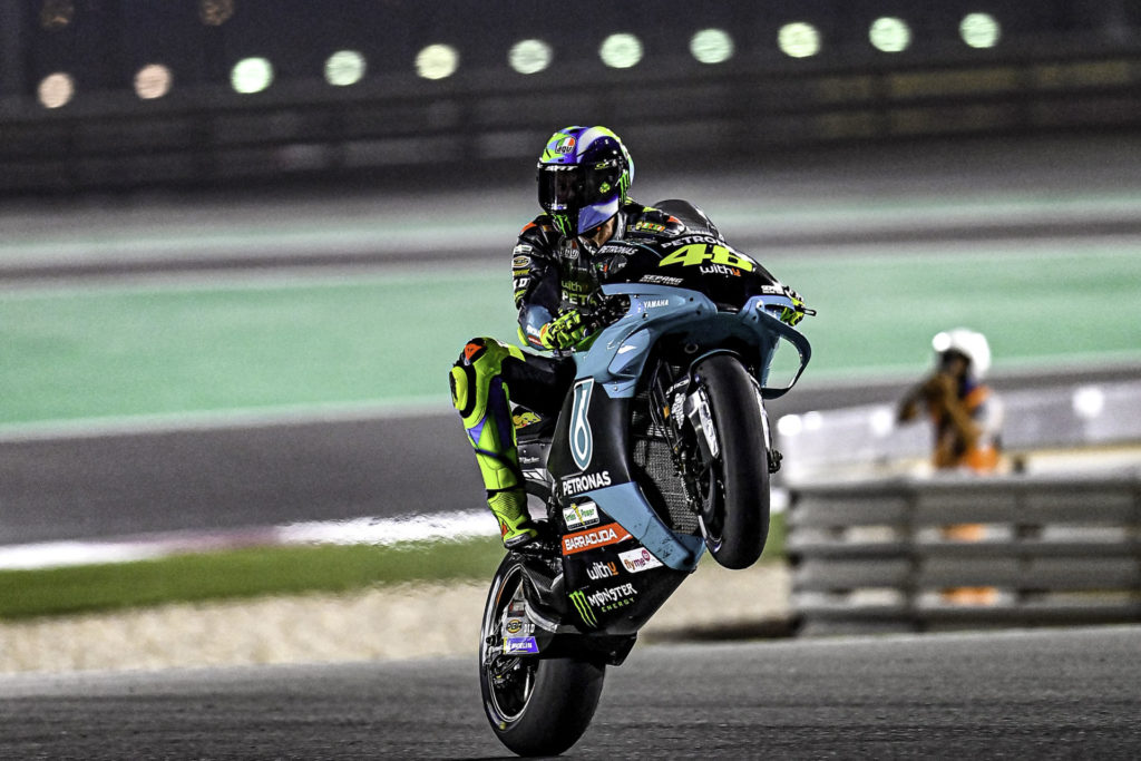 Valentino Rossi (46). Photo courtesy Dorna.