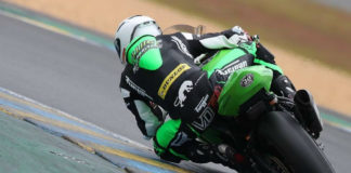 Valentin Debise in action at Le Mans. Photo courtesy Valentin Debise.