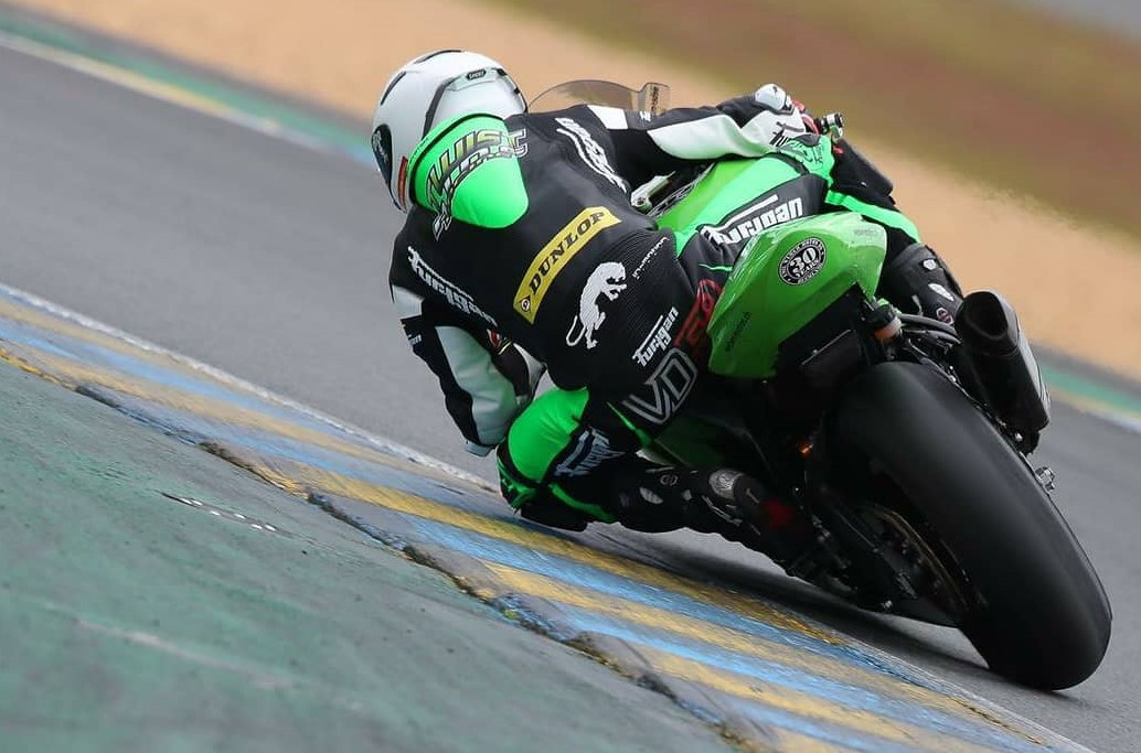 Valentin Debise in action at Le Mans. Photo courtesy Valentin Debise.