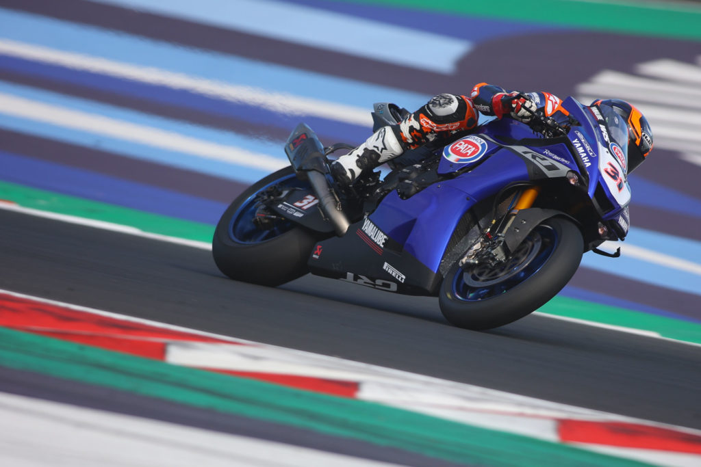 Garrett Gerloff (31). Photo courtesy Dorna WorldSBK Press Office.