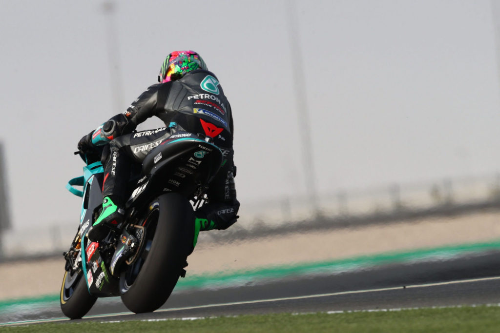 Franco Morbidelli. Photo courtesy PETRONAS Yamaha SRT.