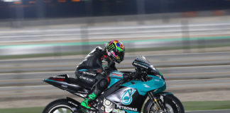 Franco Morbidelli (21). Photo courtesy PETRONAS Yamaha SRT.