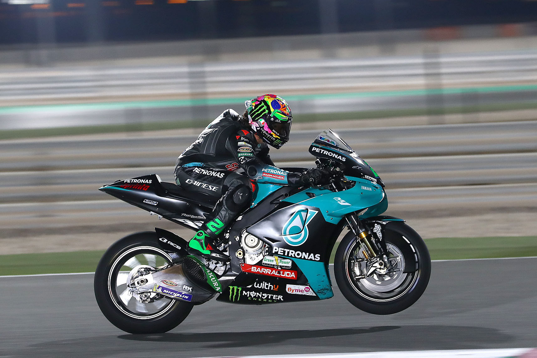 Franco Morbidelli (21). Photo courtesy PETRONAS Yamaha SRT.