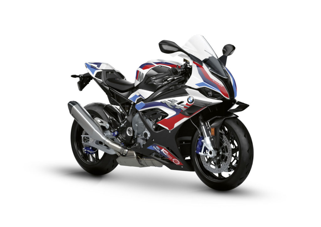 A new BMW M 1000 RR is the grand prize for the 2021 BMW Motorrad Race Trophy competition. Photo courtesy BMW Motorrad Motorsport.