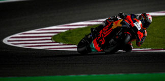 KTM test rider Dani Pedrosa (26). Photo courtesy Dorna.