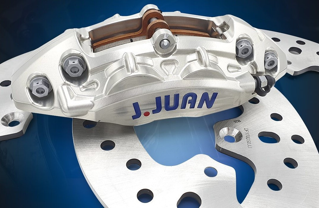 J.Juan brake components. Photo courtesy J.Juan Group.