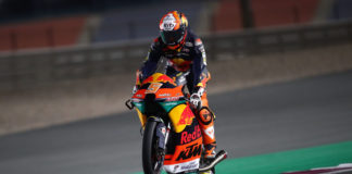 Jaume Masia (5). Photo courtesy Red Bull KTM Ajo.