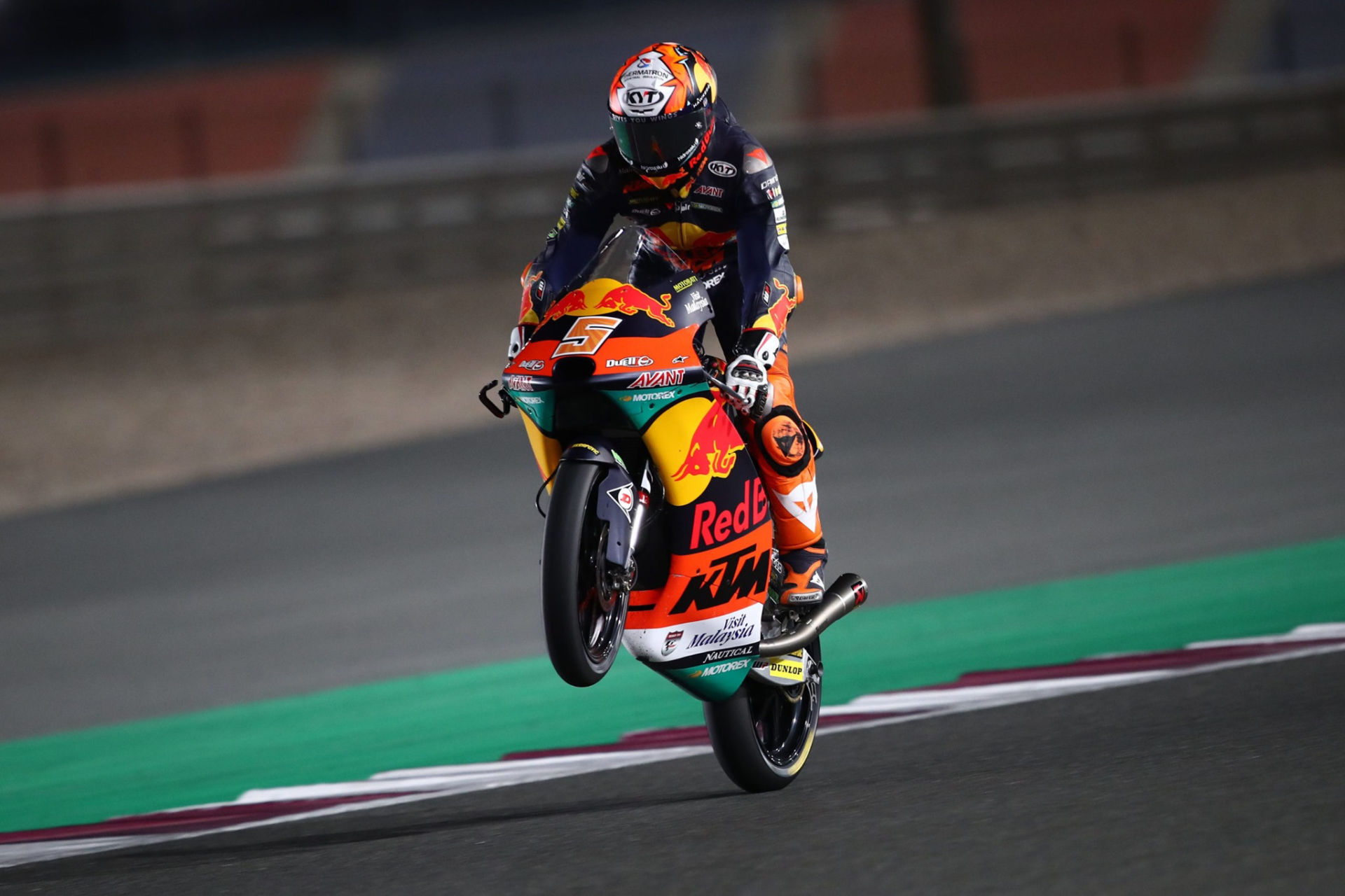 Jaume Masia (5). Photo courtesy Red Bull KTM Ajo.