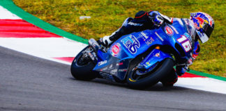 Joe Roberts (16) in action in Portugal. Photo courtesy Italtrans Racing Team.
