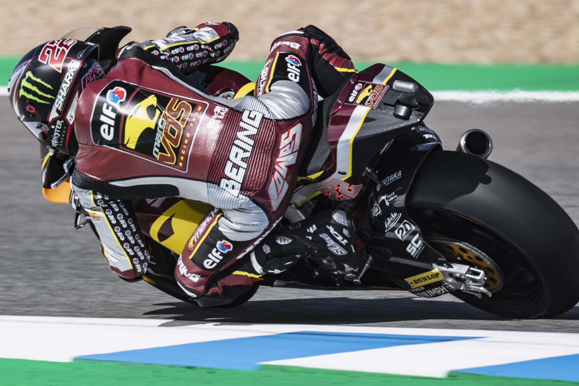 Sam Lowes (22). Photo courtesy Marc VDS Racing Team.