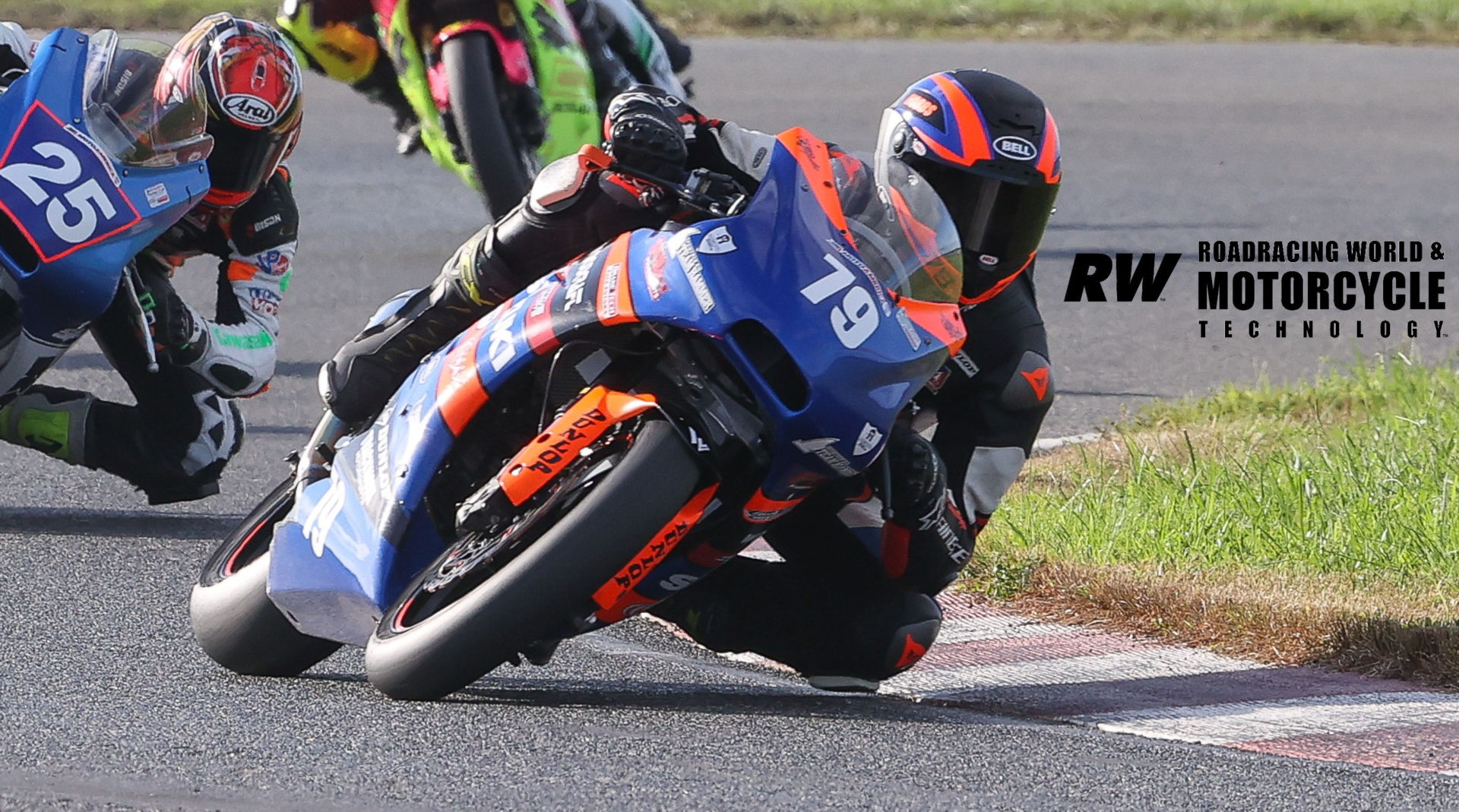 Teagg Hobbs (79) in action at New Jersey Motorsports Park during the 2020 MotoAmerica Twins Cup Championship. Photo by Brian J. Nelson.