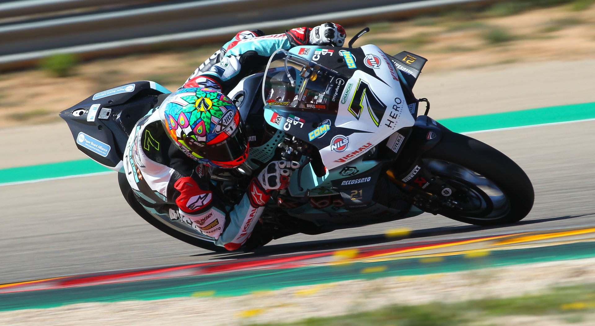 Chaz Davies (7). Photo courtesy Dorna WorldSBK Press Office.