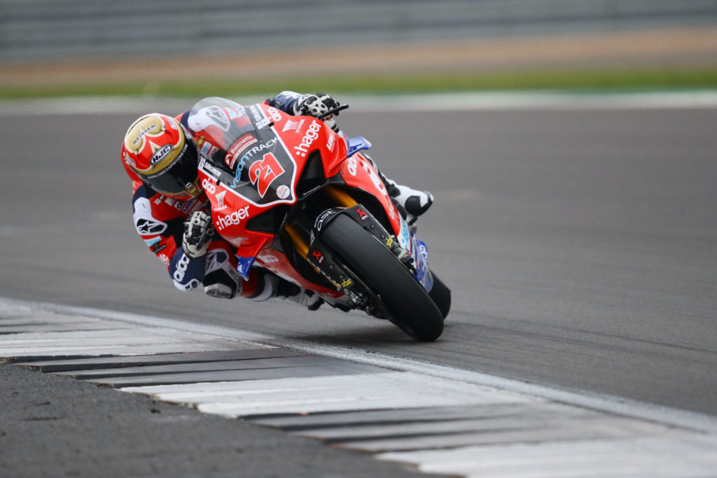 Christian Iddon (21). Photo by DoubleRed Photographic, courtesy VisionTrack Ducati.